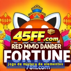 jogo de mistura de elementos